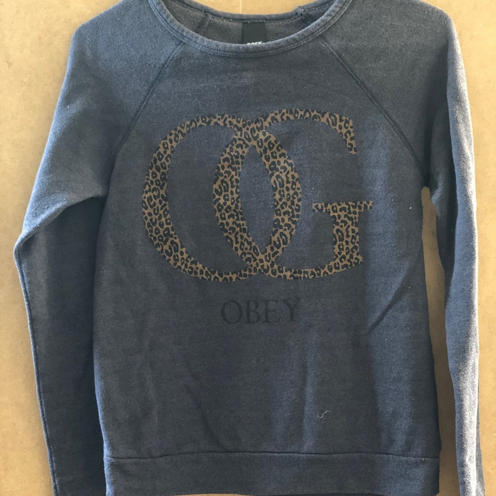 Obey long sleeve shirt